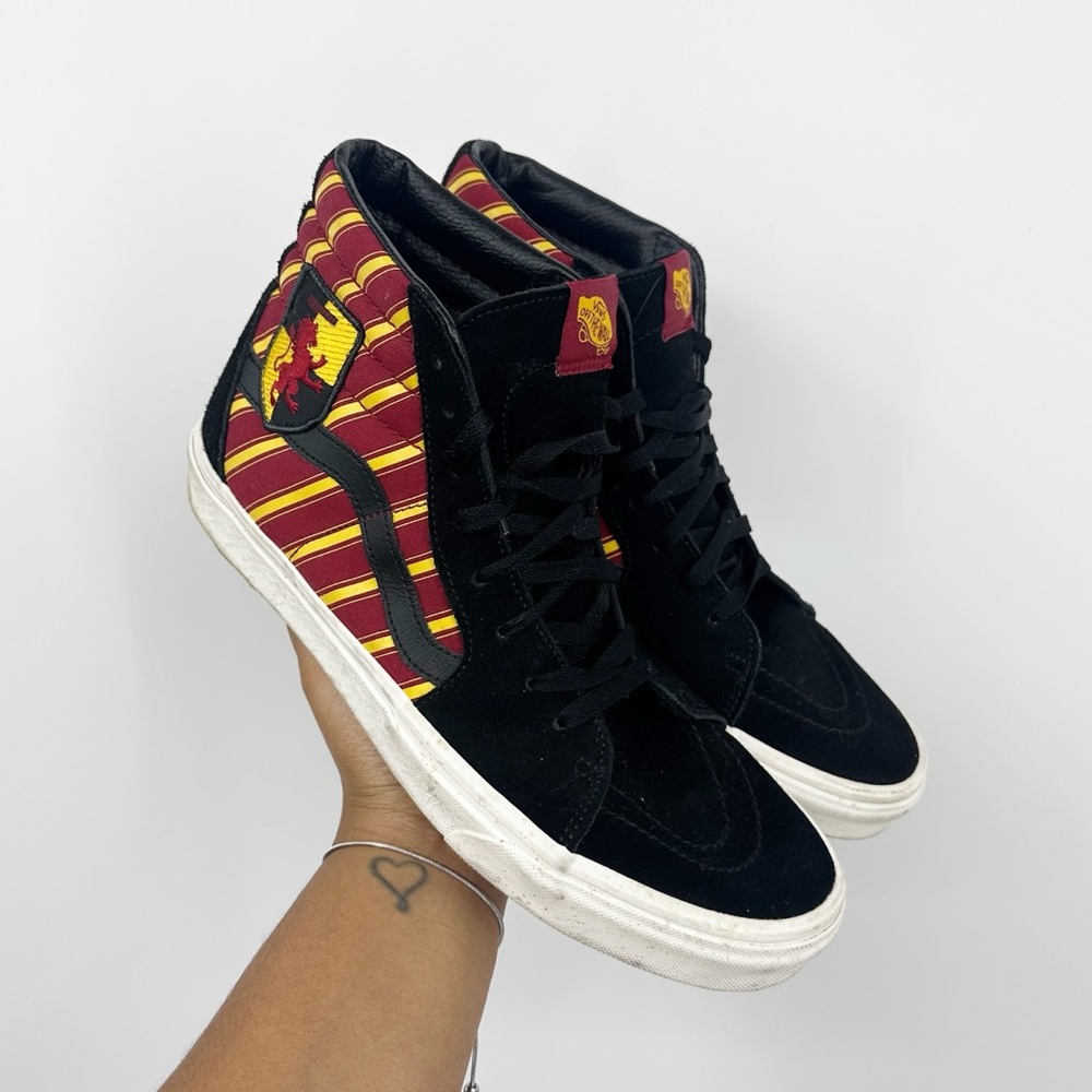 Vans Skate High Top Harry Potter Gryffindor Shoes Men's Size 11.5